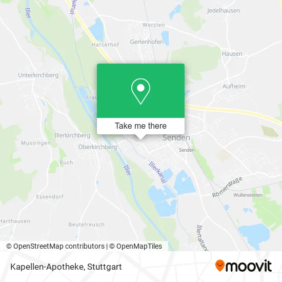 Карта Kapellen-Apotheke