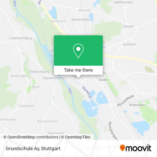 Карта Grundschule Ay