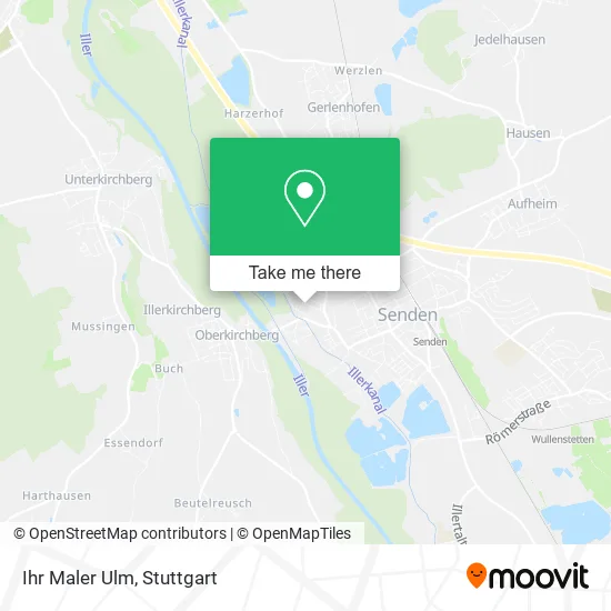 Карта Ihr Maler Ulm