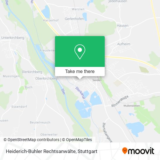 Карта Heiderich-Buhler Rechtsanwälte