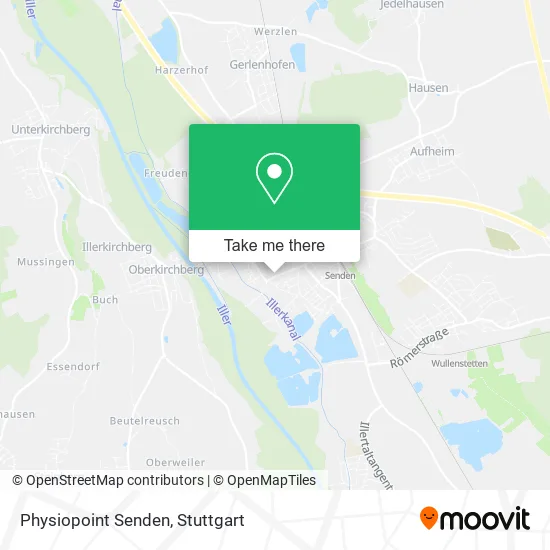 Карта Physiopoint Senden