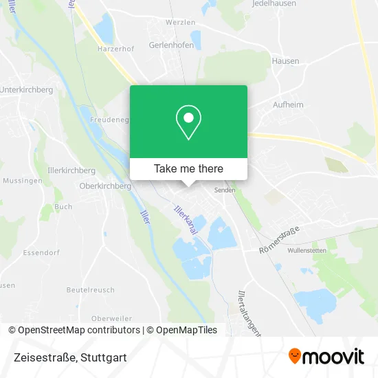 Карта Zeisestraße