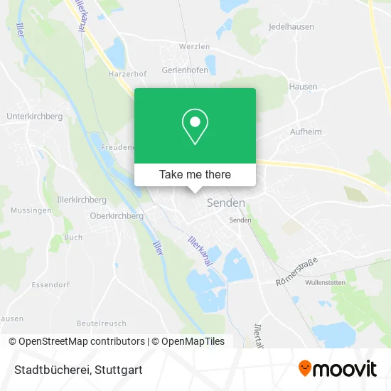 Карта Stadtbücherei