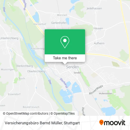 Карта Versicherungsbüro Bernd Müller