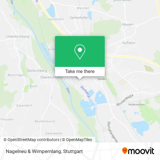 Карта Nagelneu & Wimpernlang