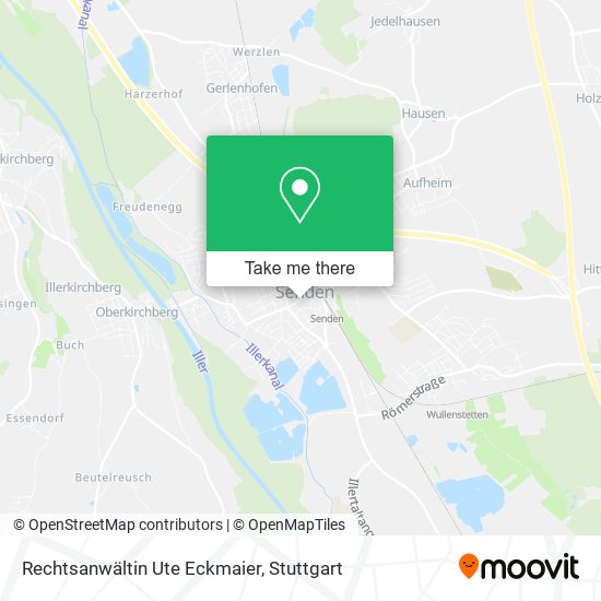 Rechtsanwältin Ute Eckmaier map