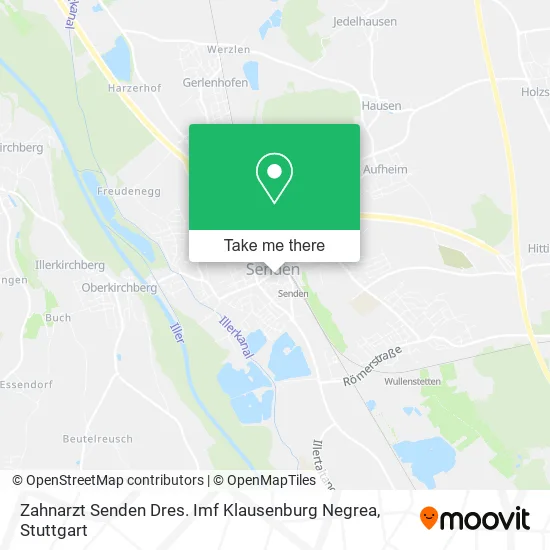 Карта Zahnarzt Senden Dres. Imf Klausenburg Negrea