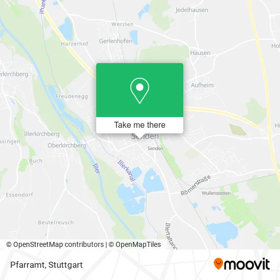 Карта Pfarramt
