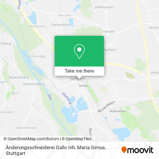 Карта Änderungsschneiderei Gallo Inh. Maria Girnus