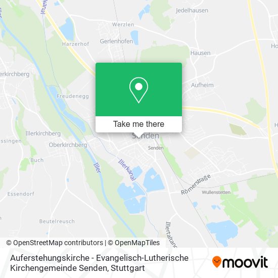 Auferstehungskirche - Evangelisch-Lutherische Kirchengemeinde Senden map