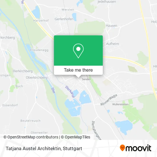 Карта Tatjana Austel Architektin