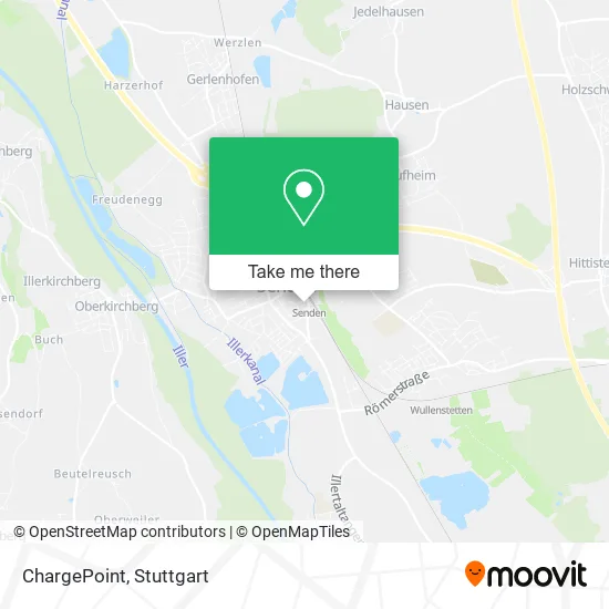 Карта ChargePoint