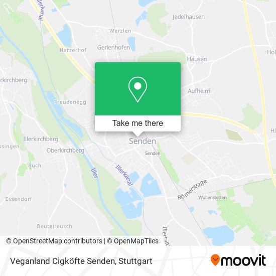 Карта Veganland Cigköfte Senden