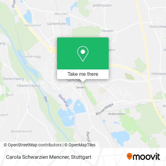 Carola Schwarzien Mencner map