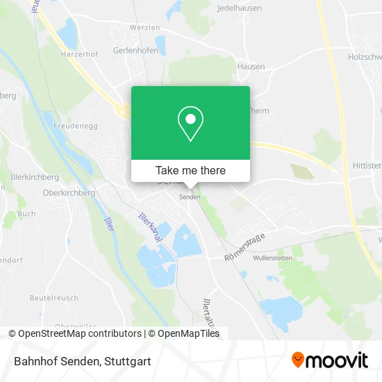 Карта Bahnhof Senden