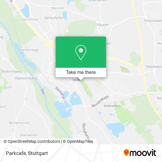 Карта Parkcafe