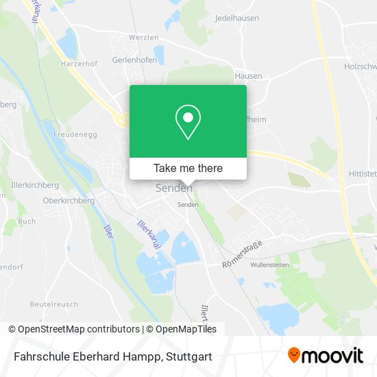 Fahrschule Eberhard Hampp map