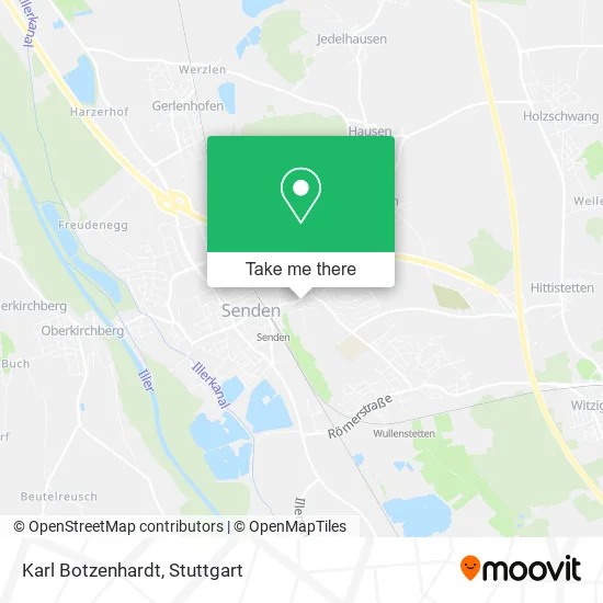 Karl Botzenhardt map