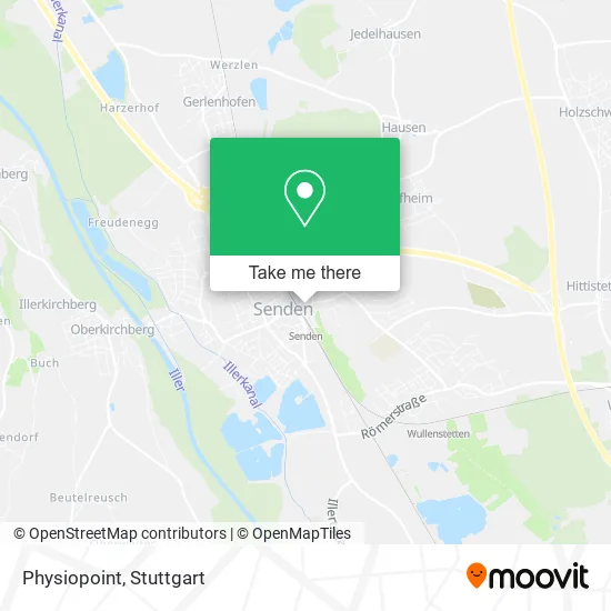 Карта Physiopoint