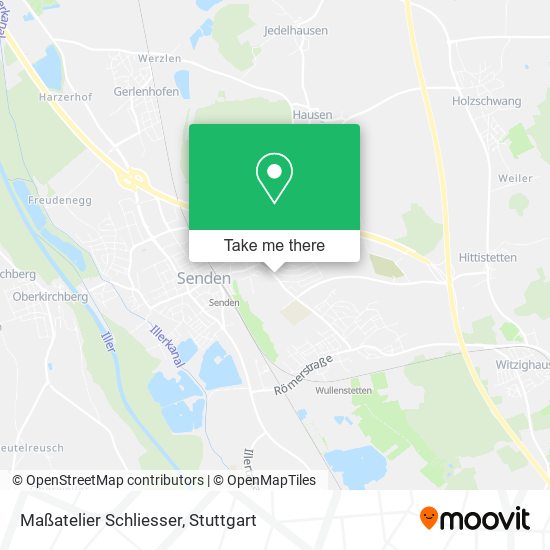 Карта Maßatelier Schliesser