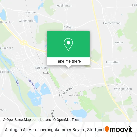 Карта Akdogan Ali Versicherungskammer Bayern