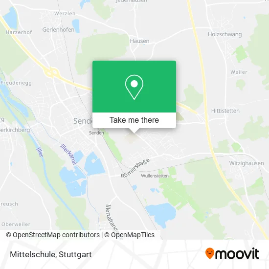Карта Mittelschule