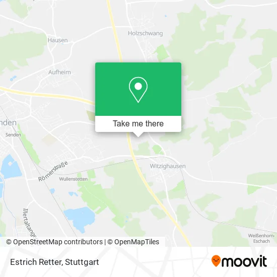 Карта Estrich Retter