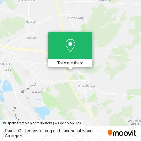 Карта Rainer Gartengestaltung und Landschaftsbau