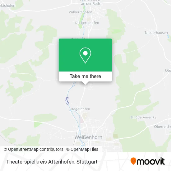 Карта Theaterspielkreis Attenhofen