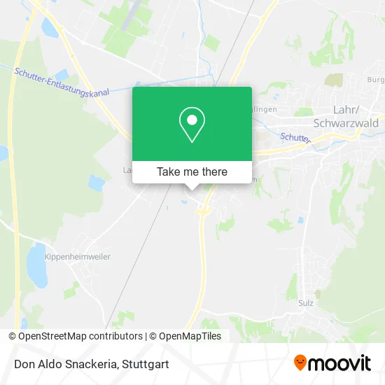 Карта Don Aldo Snackeria