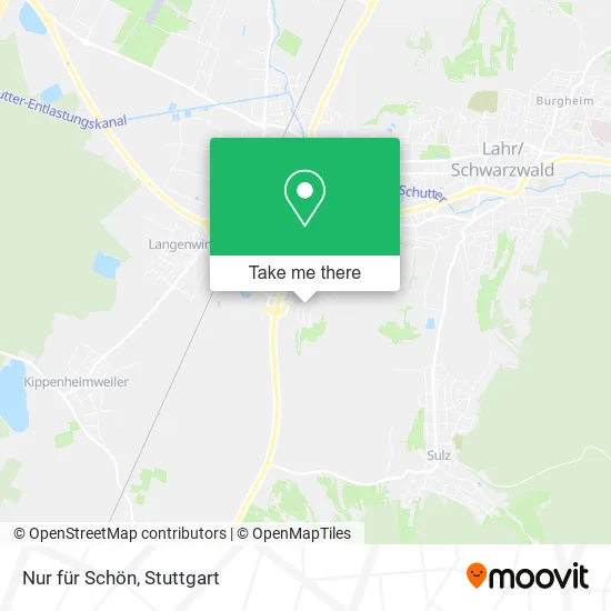 Карта Nur für Schön