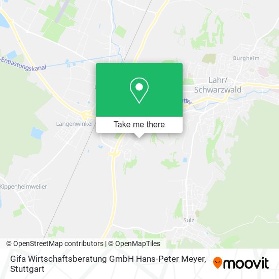 Gifa Wirtschaftsberatung GmbH Hans-Peter Meyer map