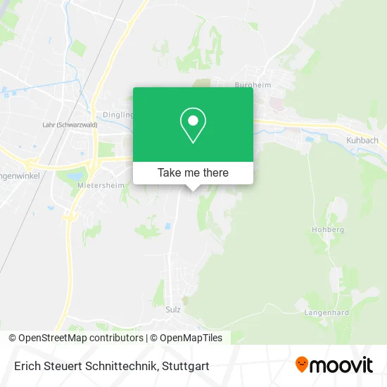 Карта Erich Steuert Schnittechnik