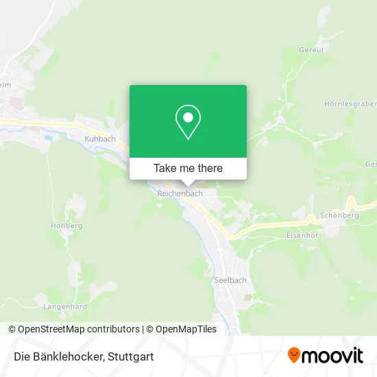 Карта Die Bänklehocker