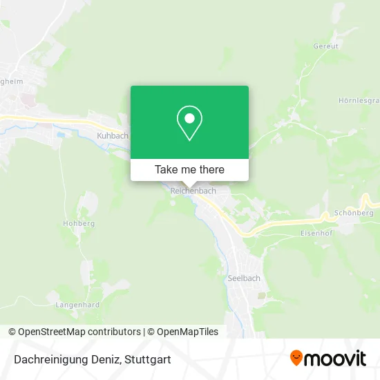 Карта Dachreinigung Deniz