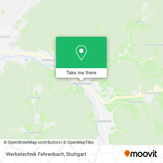 Карта Werbetechnik Fehrenbach