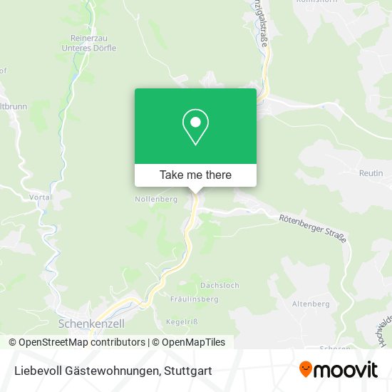 Liebevoll Gästewohnungen map