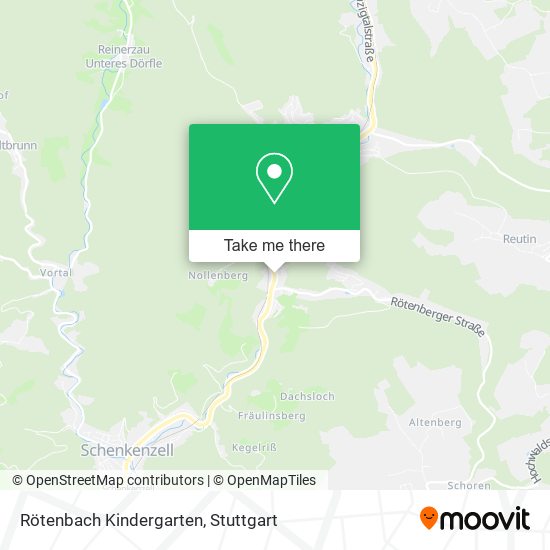 Карта Rötenbach Kindergarten