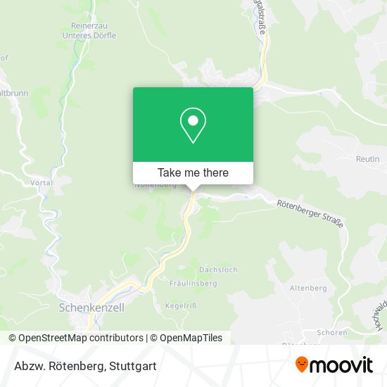 Abzw. Rötenberg map