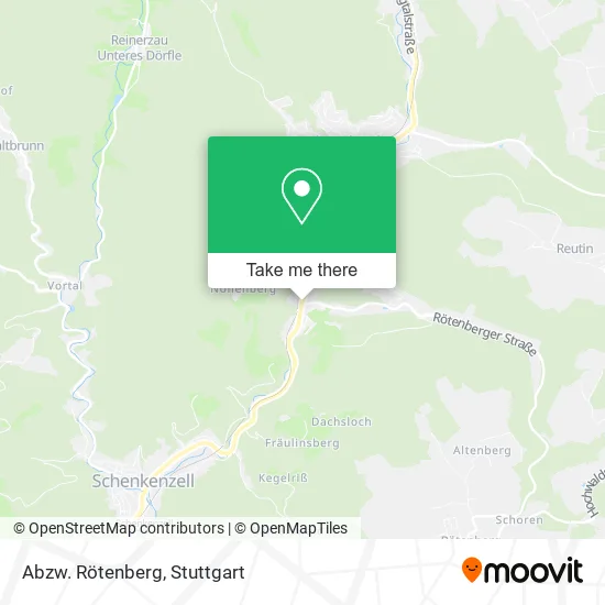 Карта Abzw. Rötenberg