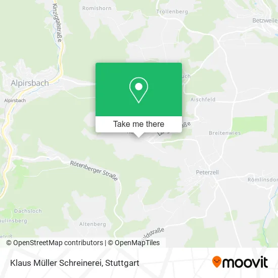 Карта Klaus Müller Schreinerei