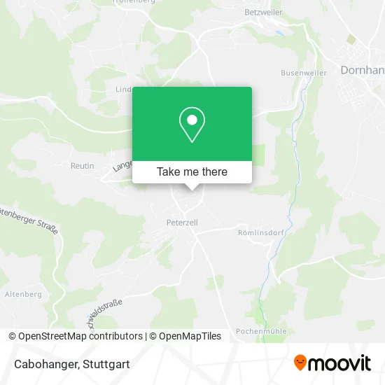 Карта Cabohanger