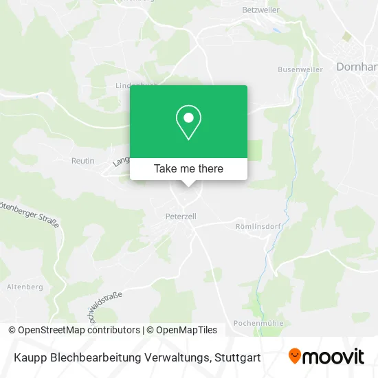 Карта Kaupp Blechbearbeitung Verwaltungs