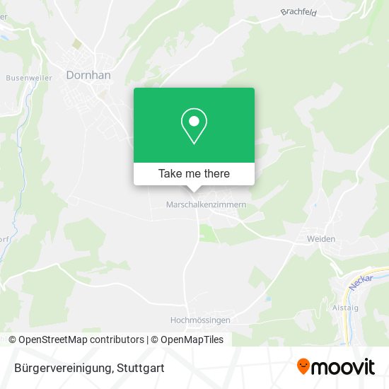 Bürgervereinigung map