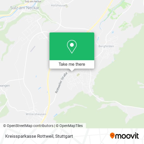 Kreissparkasse Rottweil map