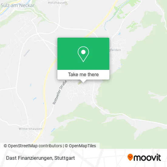 Карта Dast Finanzierungen
