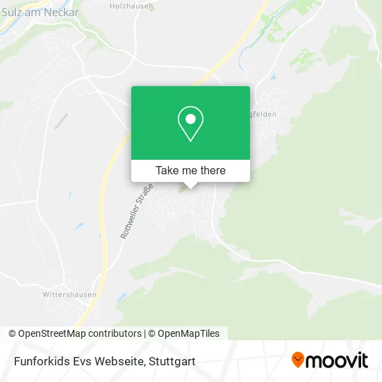 Карта Funforkids Evs Webseite