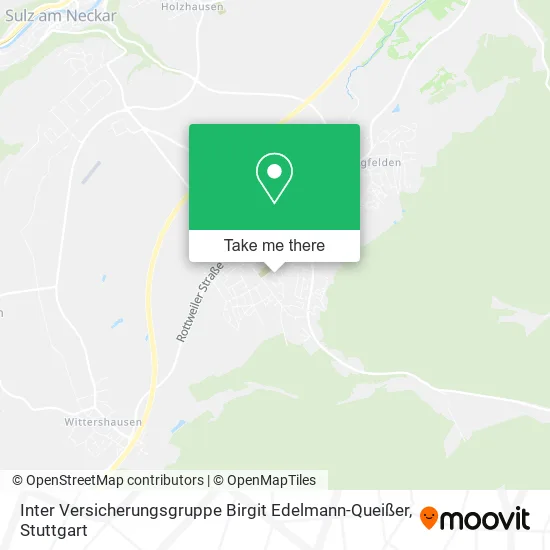 Карта Inter Versicherungsgruppe Birgit Edelmann-Queißer