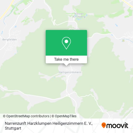 Карта Narrenzunft Harzklumpen Heiligenzimmern E. V.