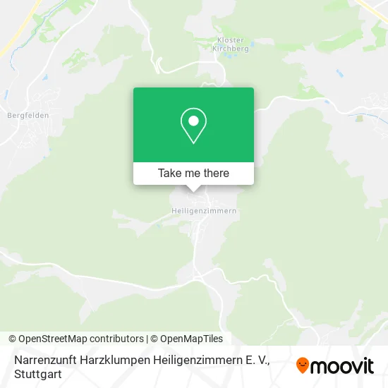 Карта Narrenzunft Harzklumpen Heiligenzimmern E. V.